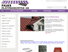 Tablet Screenshot of falksplatprodukter.se
